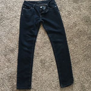 Dark denim pants, great condition